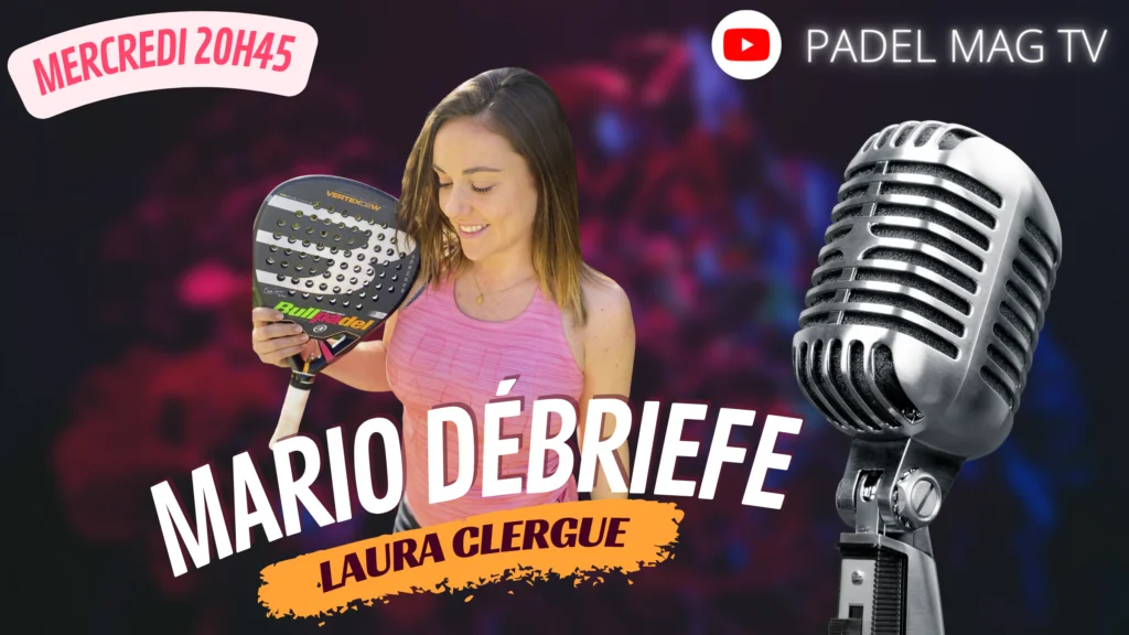 Laura Clergue mario débriefe