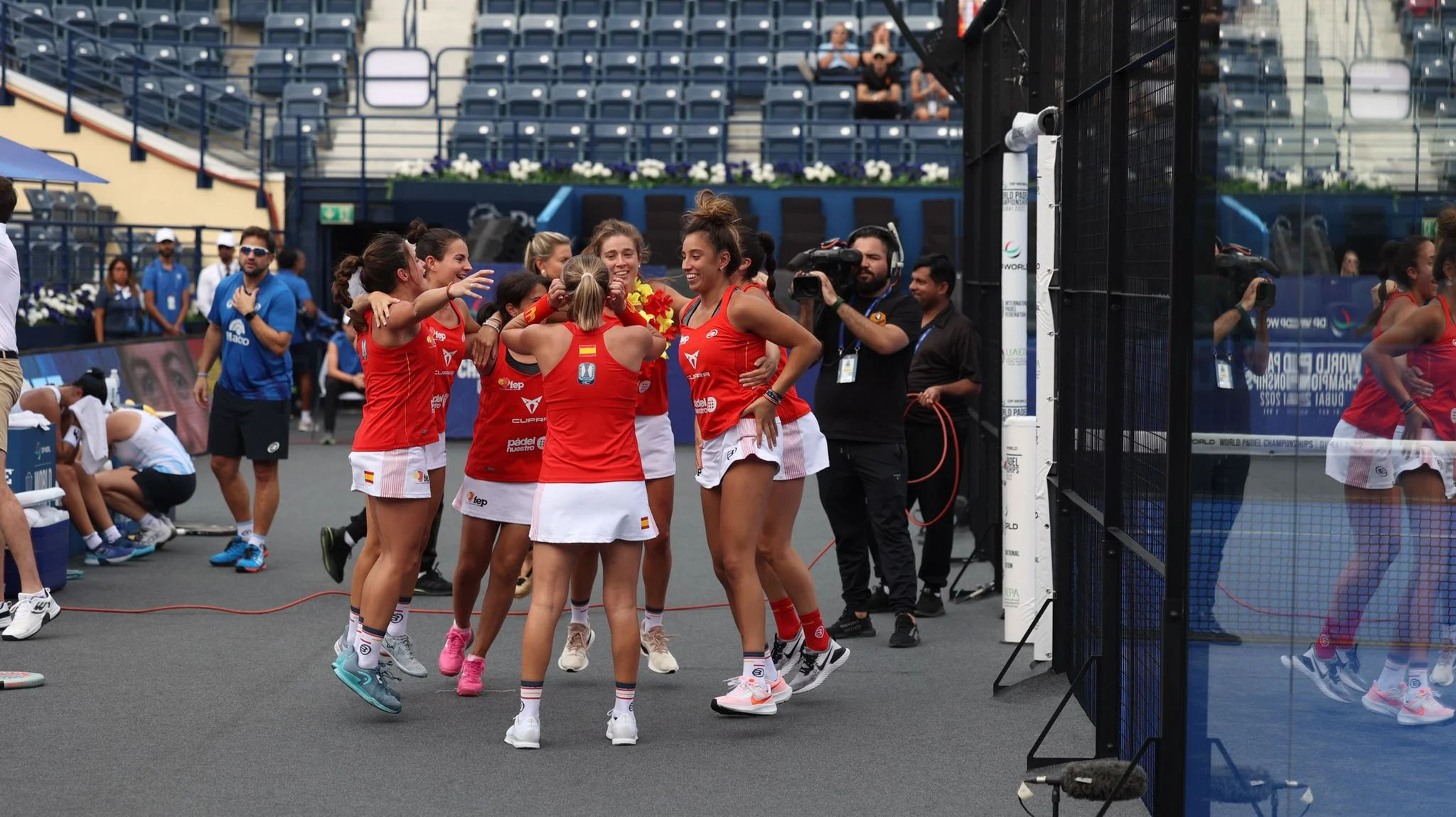 Espanya alegria noies campions del món 2022 dubai