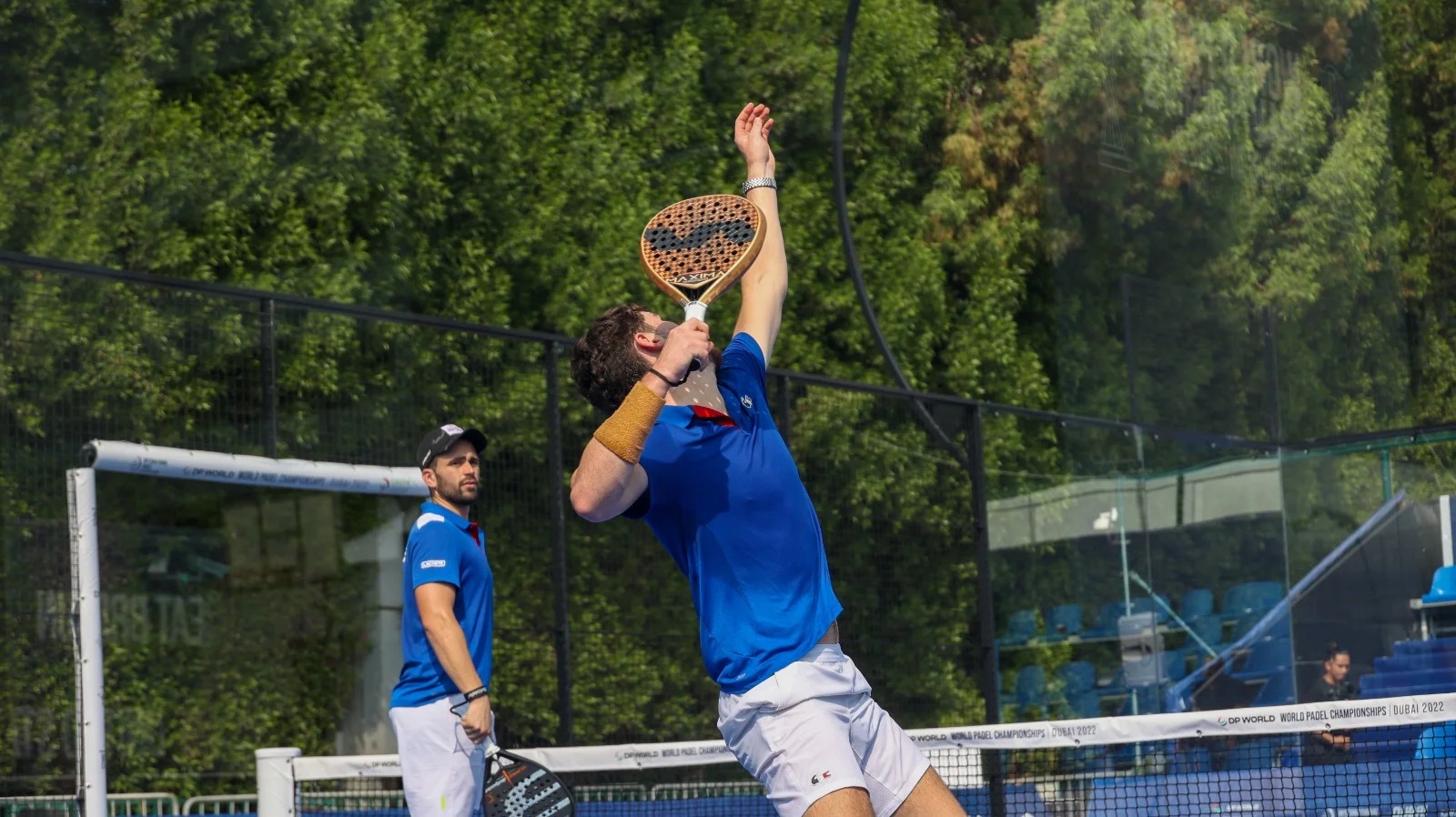 Leygue smash Blanqué Dubai Mondial 2022 France