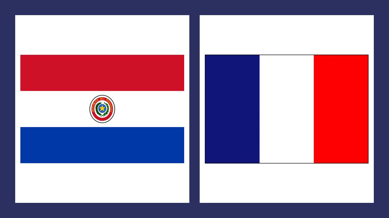 J3 Mondial 2022 – Frankrike / Paraguay (F): kompositionerna