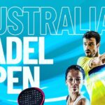 Australian Open padel poster