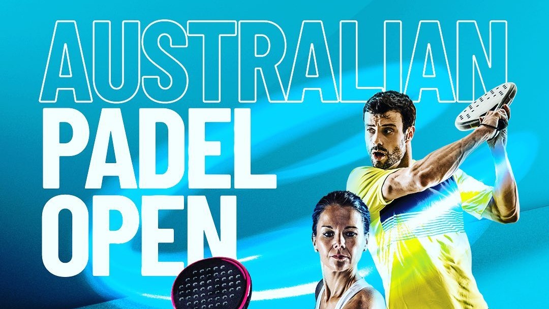 Australian Open padel poster