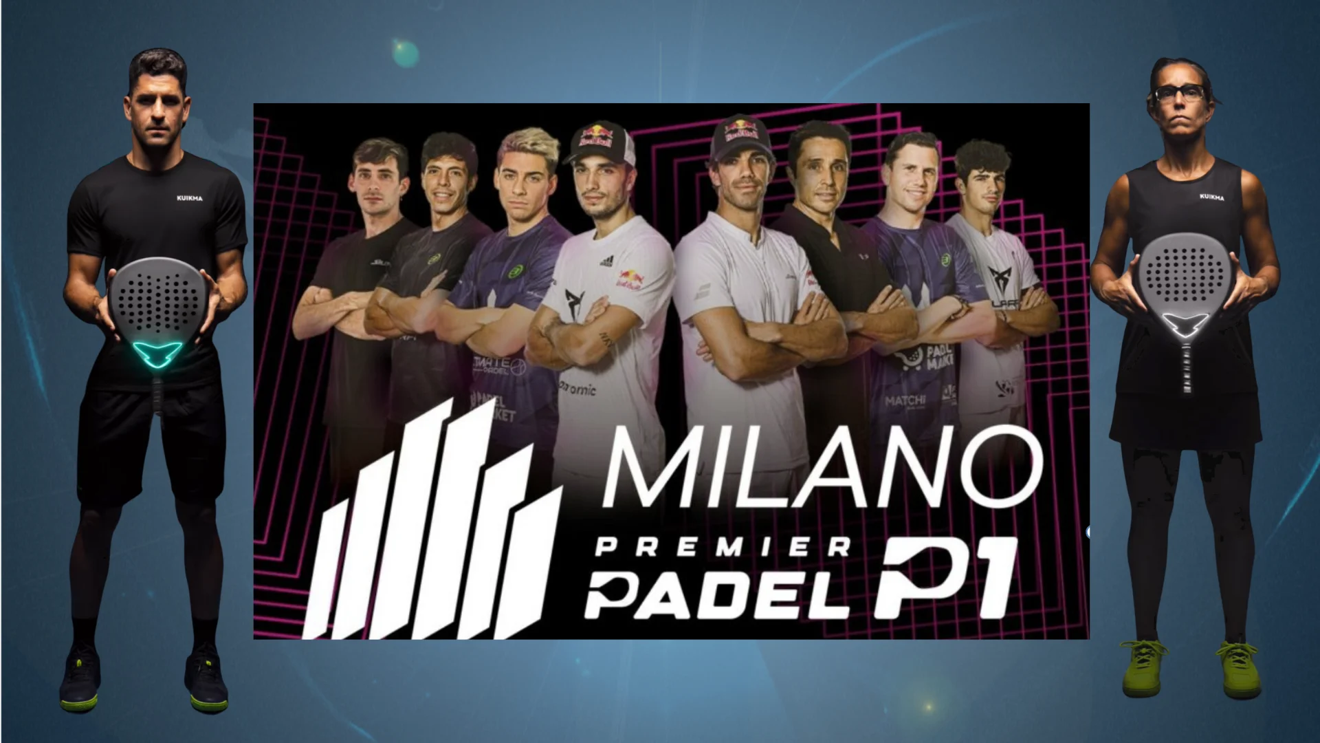 Decathlon: den officielle distributør kl Premier Padel fra Milano!