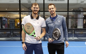 jamie et andy murray padel