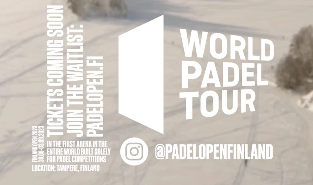 Finlândia terá a primeira arena mundial especificamente criada para receber  torneios de Padel