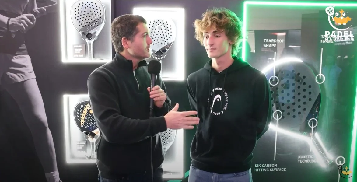 Goran Chevalme: "Inizierò a realizzare video sul padel"