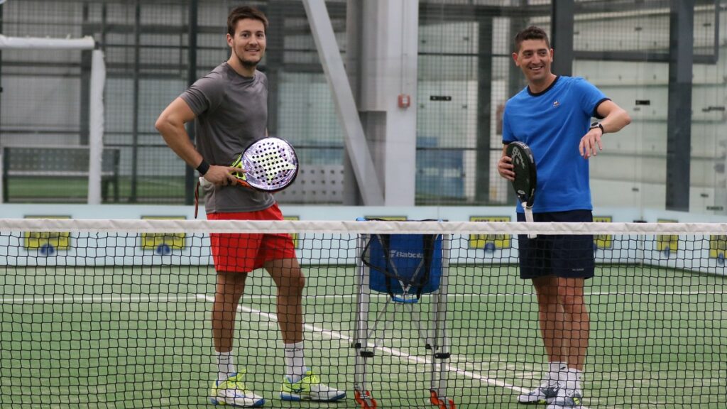 Andoni und Inaki Padel Stuff