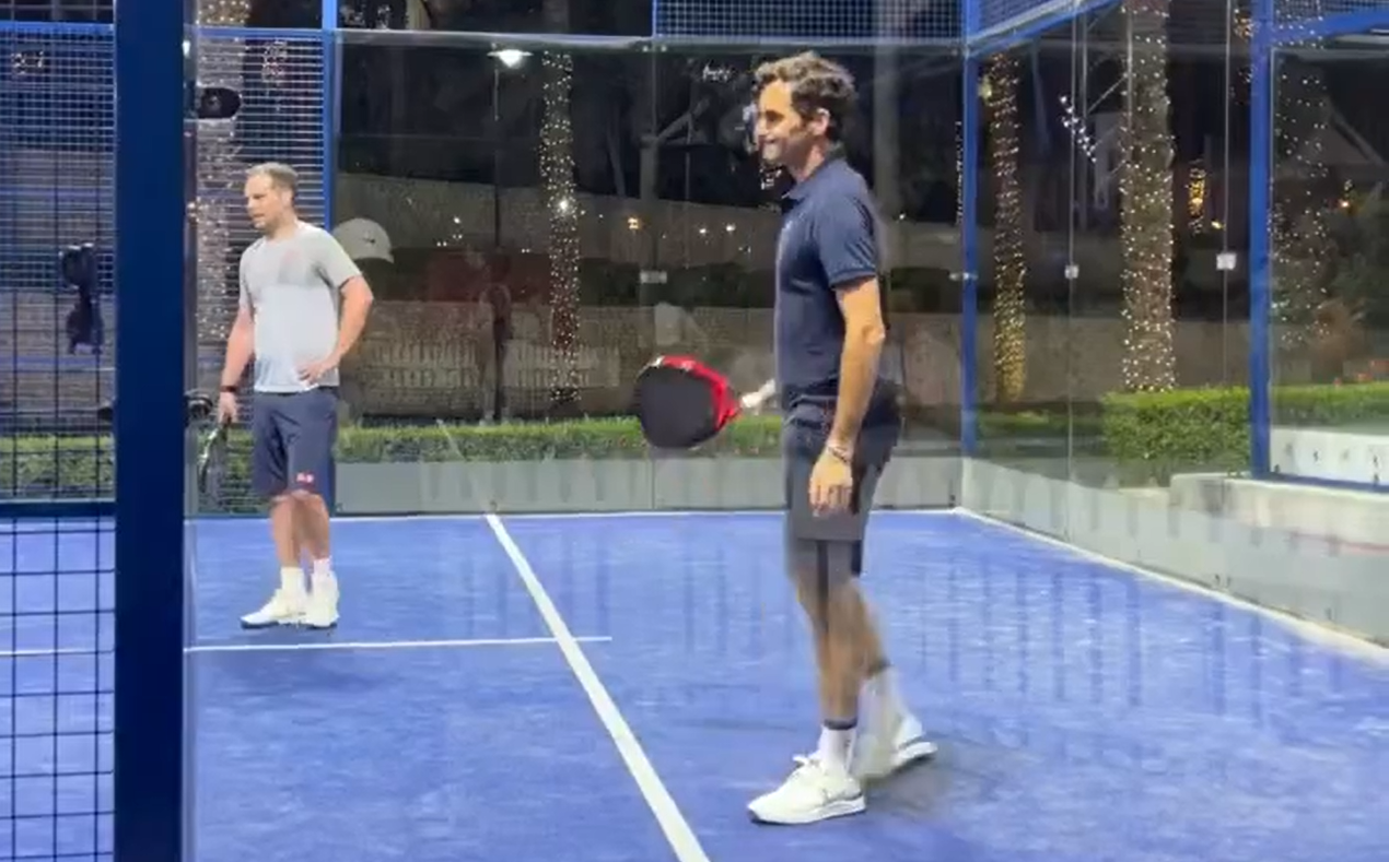 Roger Federer: från tennis till padel