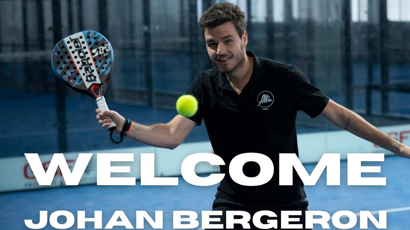 Babolat 欢迎 Johan Bergeron！