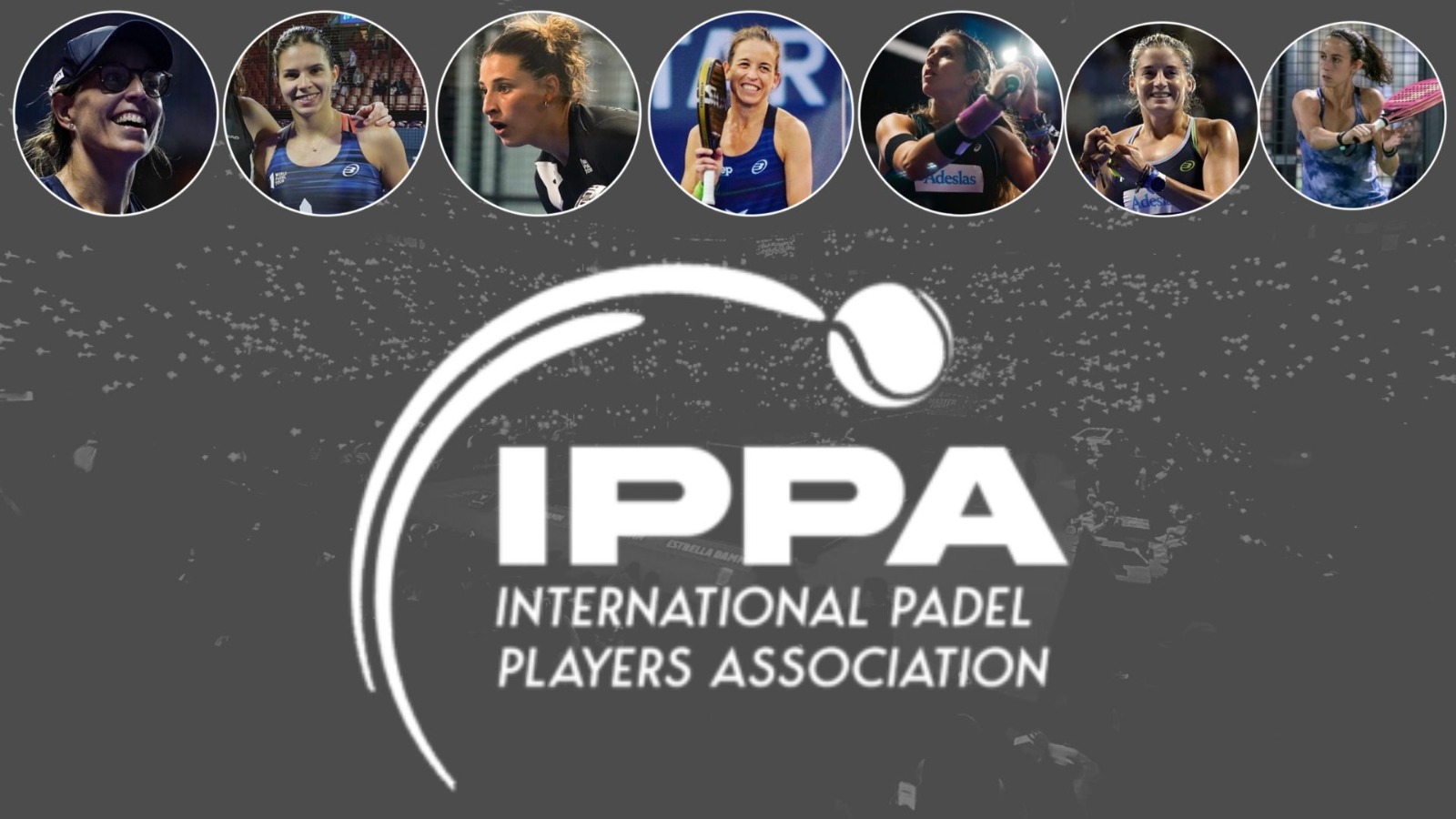 IPPA internazionale Padel Logo della Girls Players Association