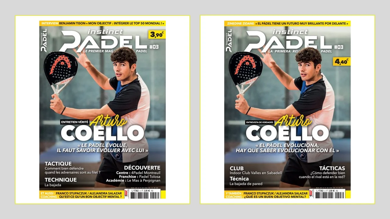 istinto Padel : la rivista 100% padel in francese e spagnolo!
