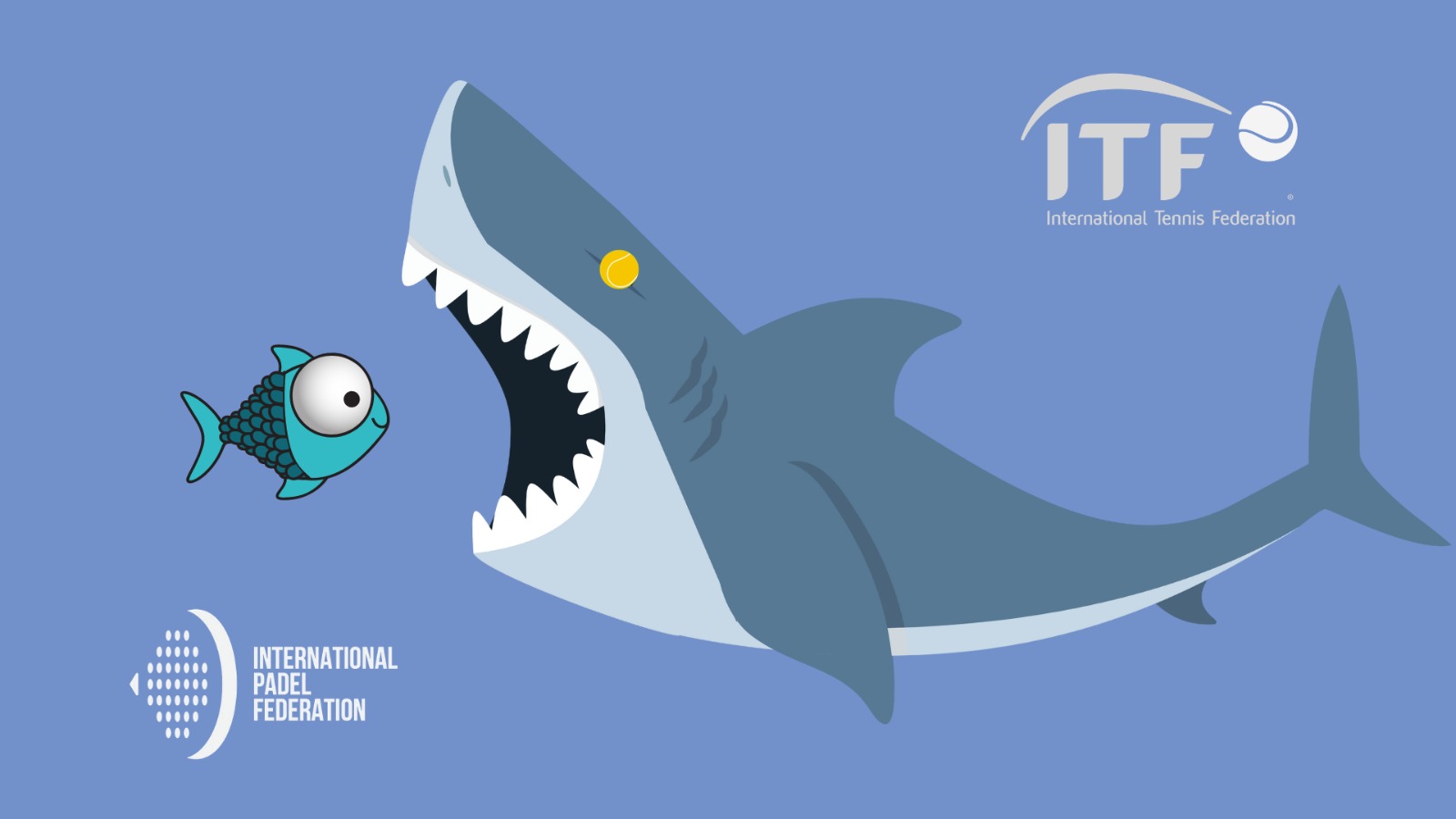 Padel tubarões do tênis FIP ITF