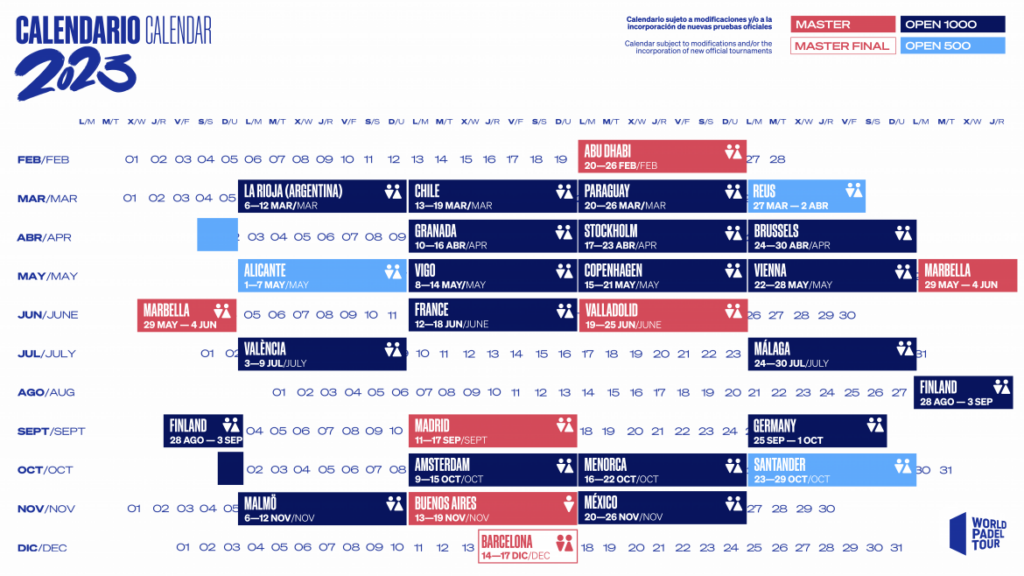 世界-Padel-Tour-Calendar-2023