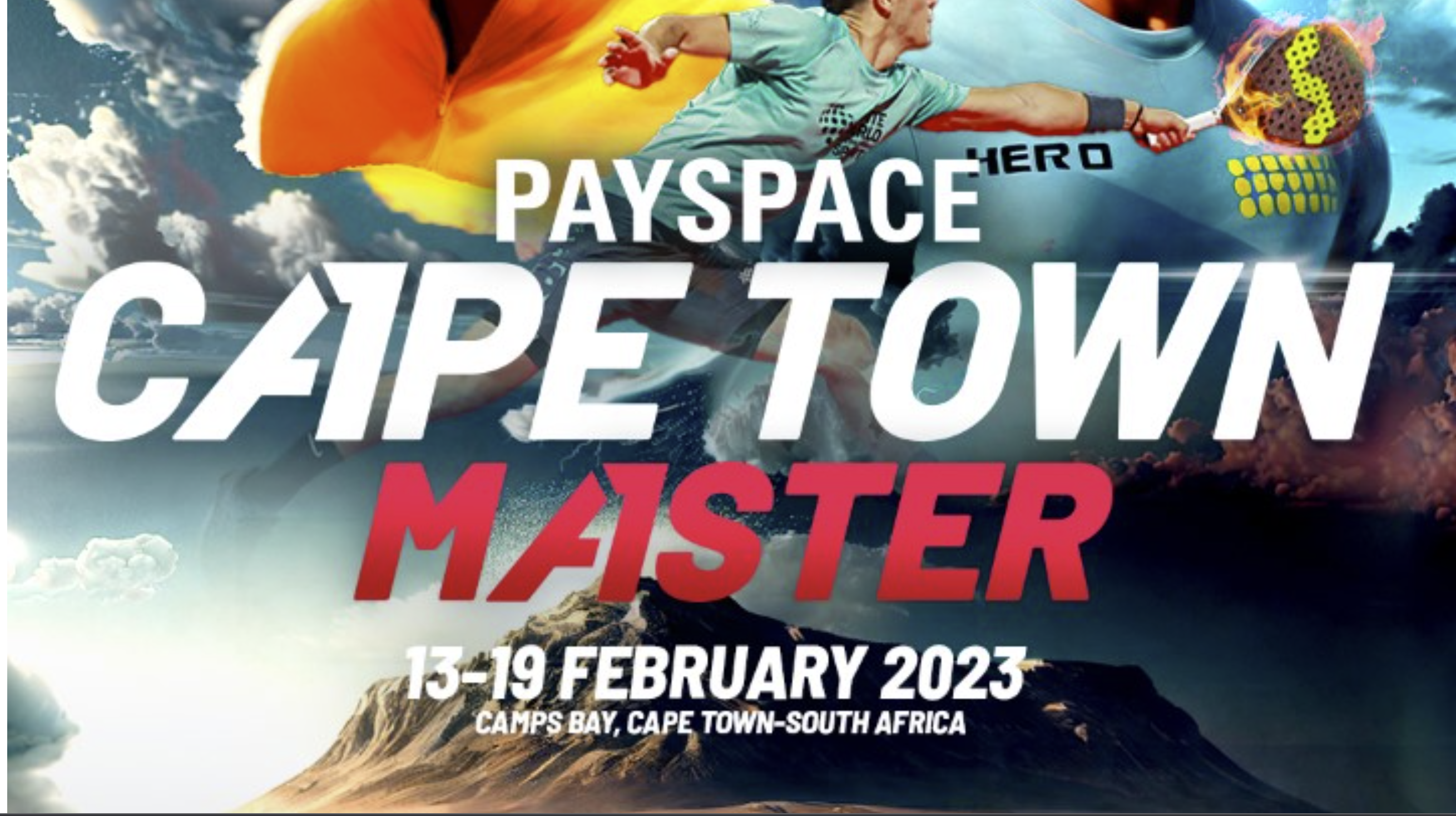D-3 prima del PaySpace Cape Town Master – A1 Padel 2023