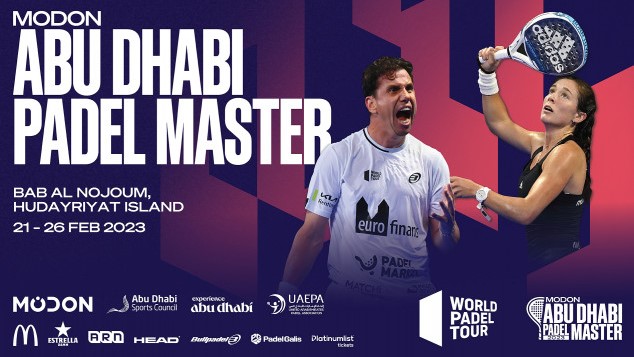 Affiche officielle WPT Abu Dhabi Master 2023