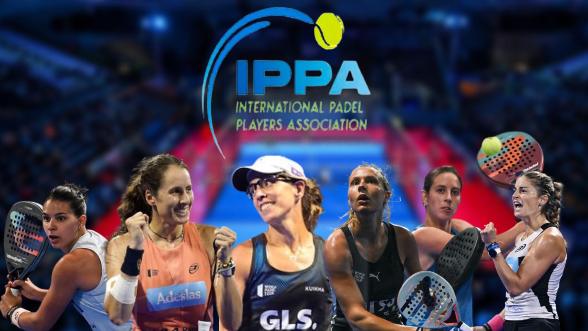 IPPA internazionale Padel Associazione delle ragazze giocatrici