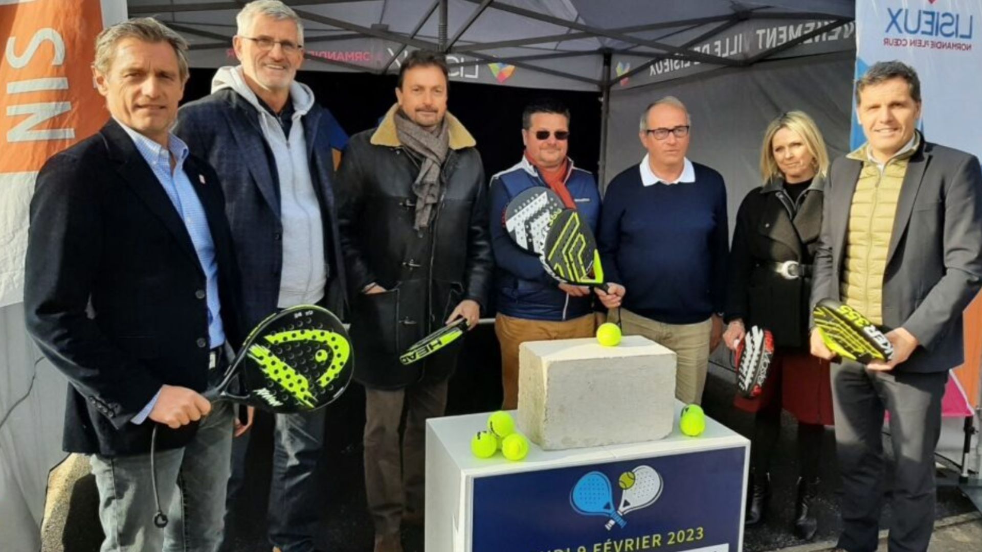 Normandie: Gilles Moretton und Henri Leconte unterstützen ein Projekt padel in Lisieux