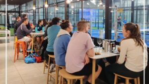 Public convivialité Caen PadelShot 2023