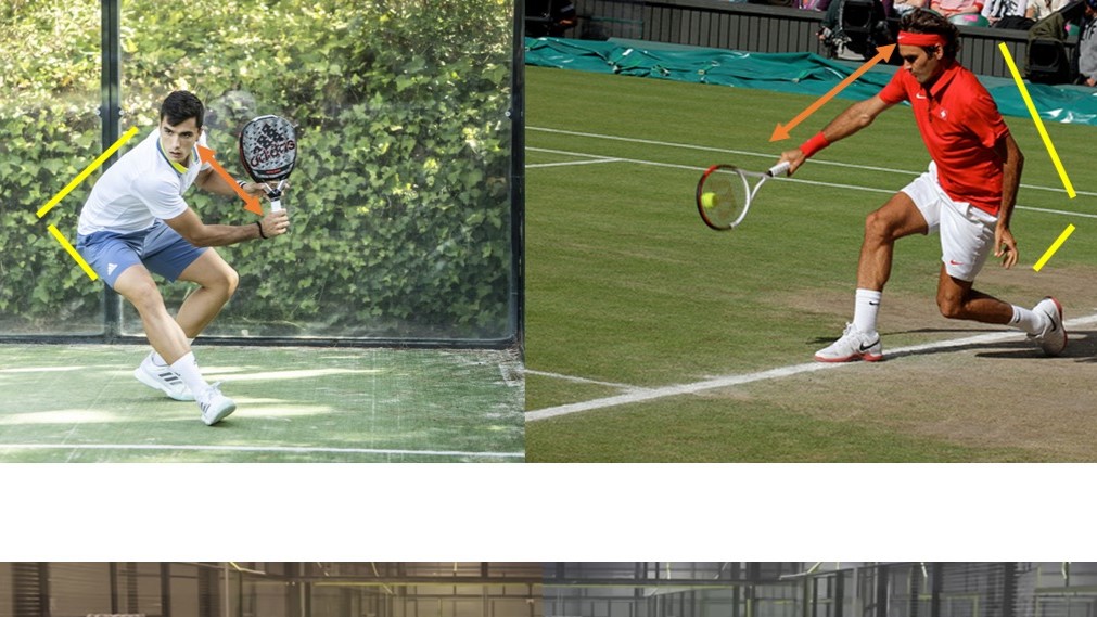 网球选手的经典错误 padel : 背直！