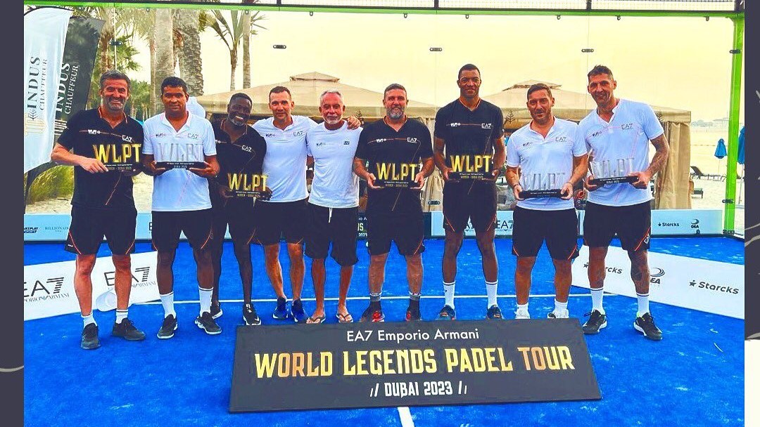 Världens legender Padel Tur till Dubai!