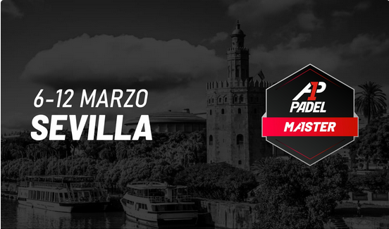 Plakat A1 Padel Sevilla Masters 2023