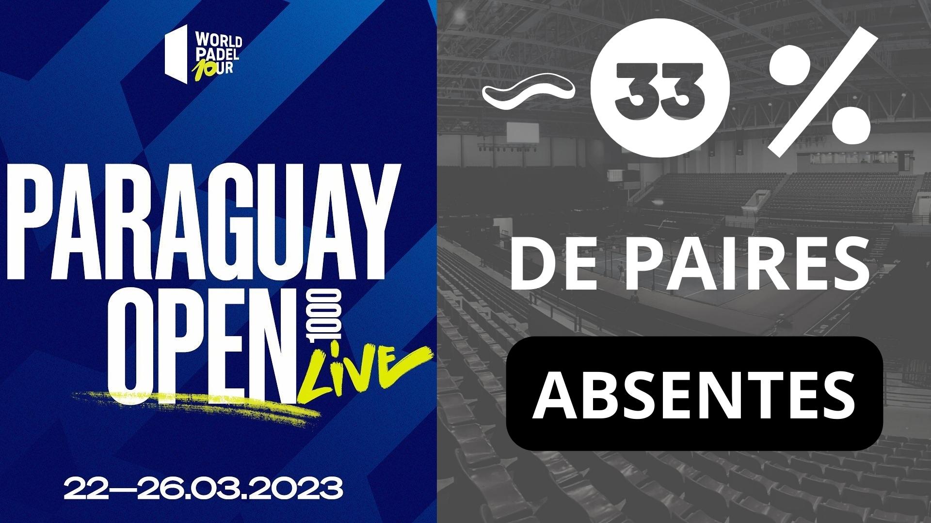 WPT Paraguay Open 2023: 9 par av 27 frånvarande!