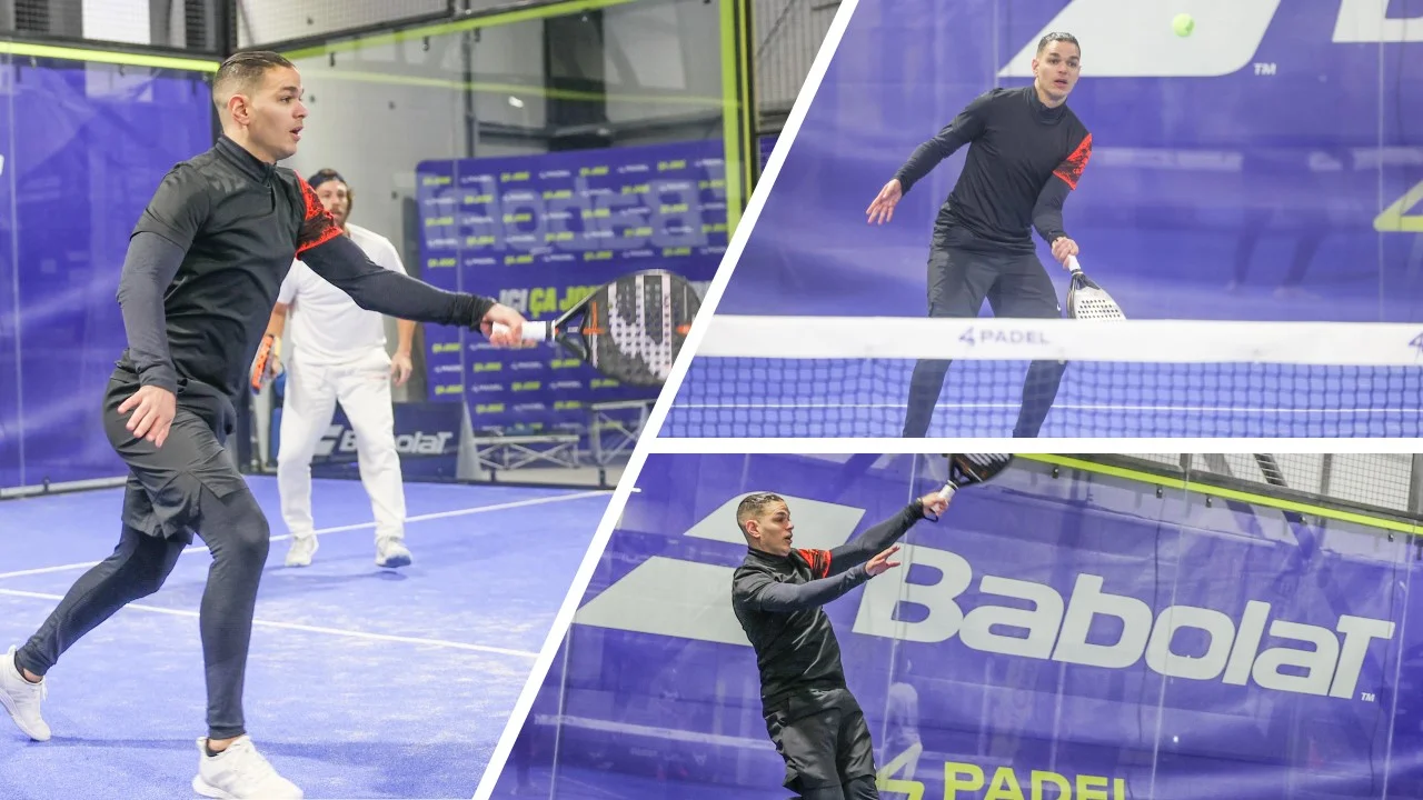 Hatem Ben Arfa participated in 70 tournaments padel This year !