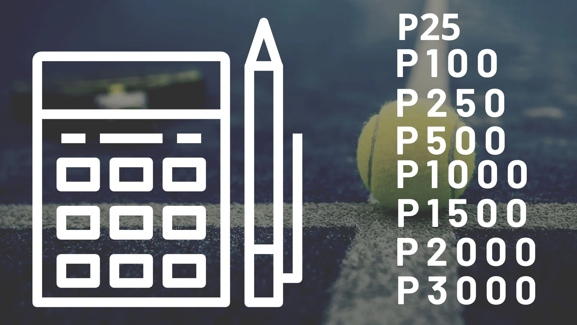 Tournament point calculation padel