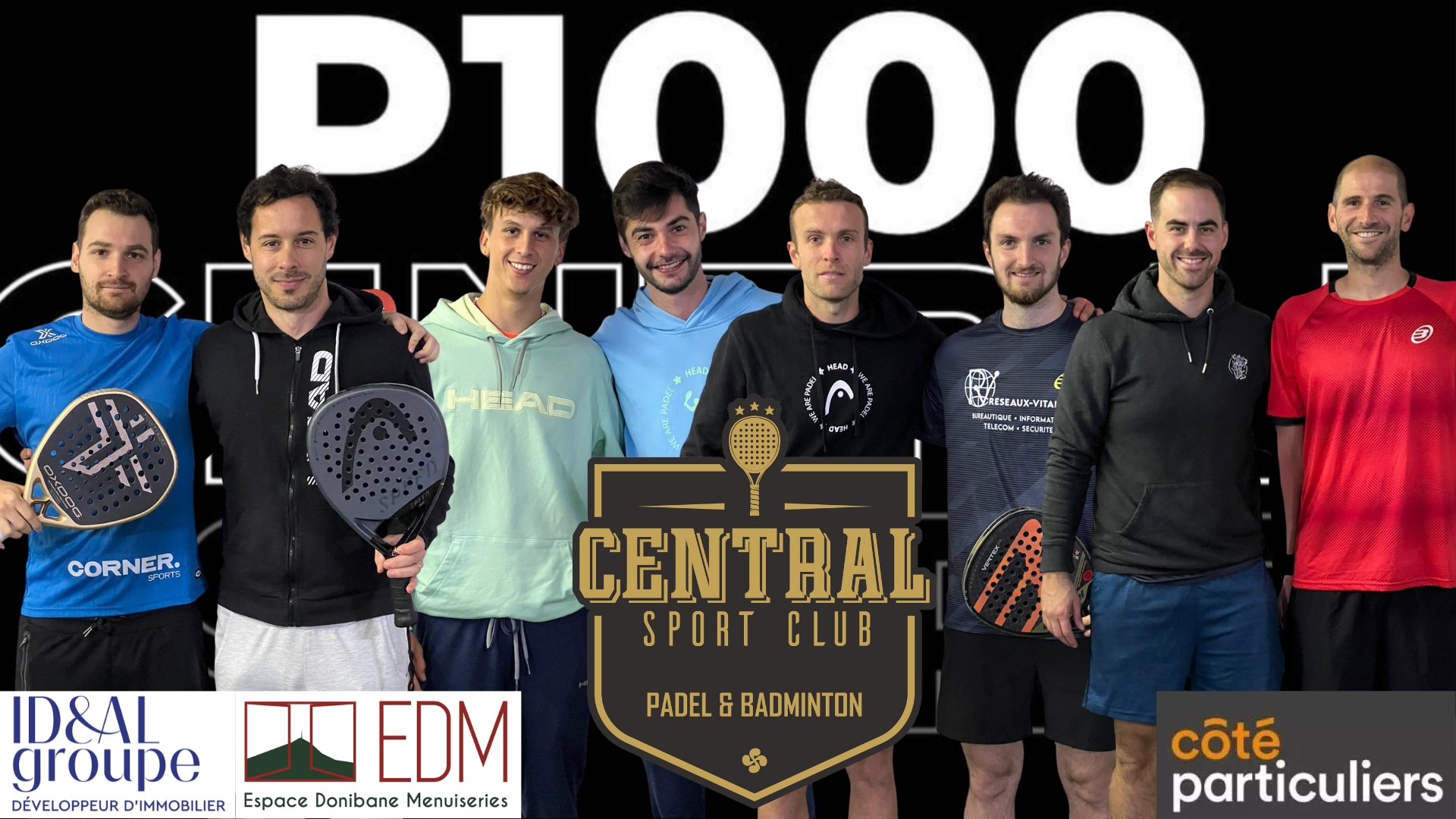 Open Central Sport Club – Los 4 primeros sembrados en 1/2