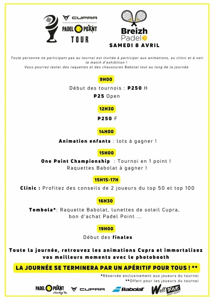 Cupra Padel Point Tour 2023