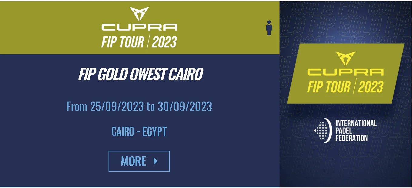 FIP GOLD OWEST CAIRO | Padel Magazine FIP GOLD OWEST CAIRO