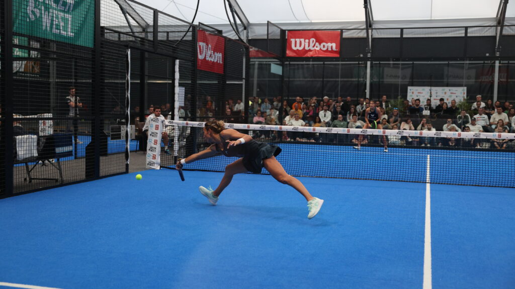 fft padel tour defensa de volea de jessica ginier