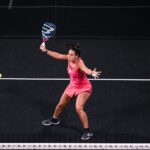 Sofia Araujo forehand voleio WPT Viena Open 2023