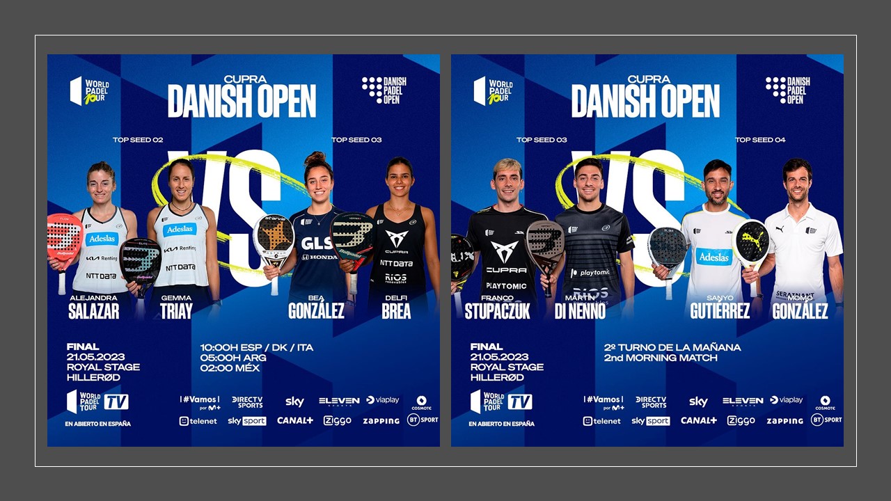 Où suivre les finales du WPT Danish Padel Open 2023 ?