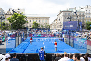 piste padel jeux européens central cracoviea