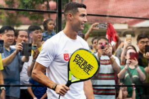 Cristiano Ronaldo - un nouvel ambassadeur du padel