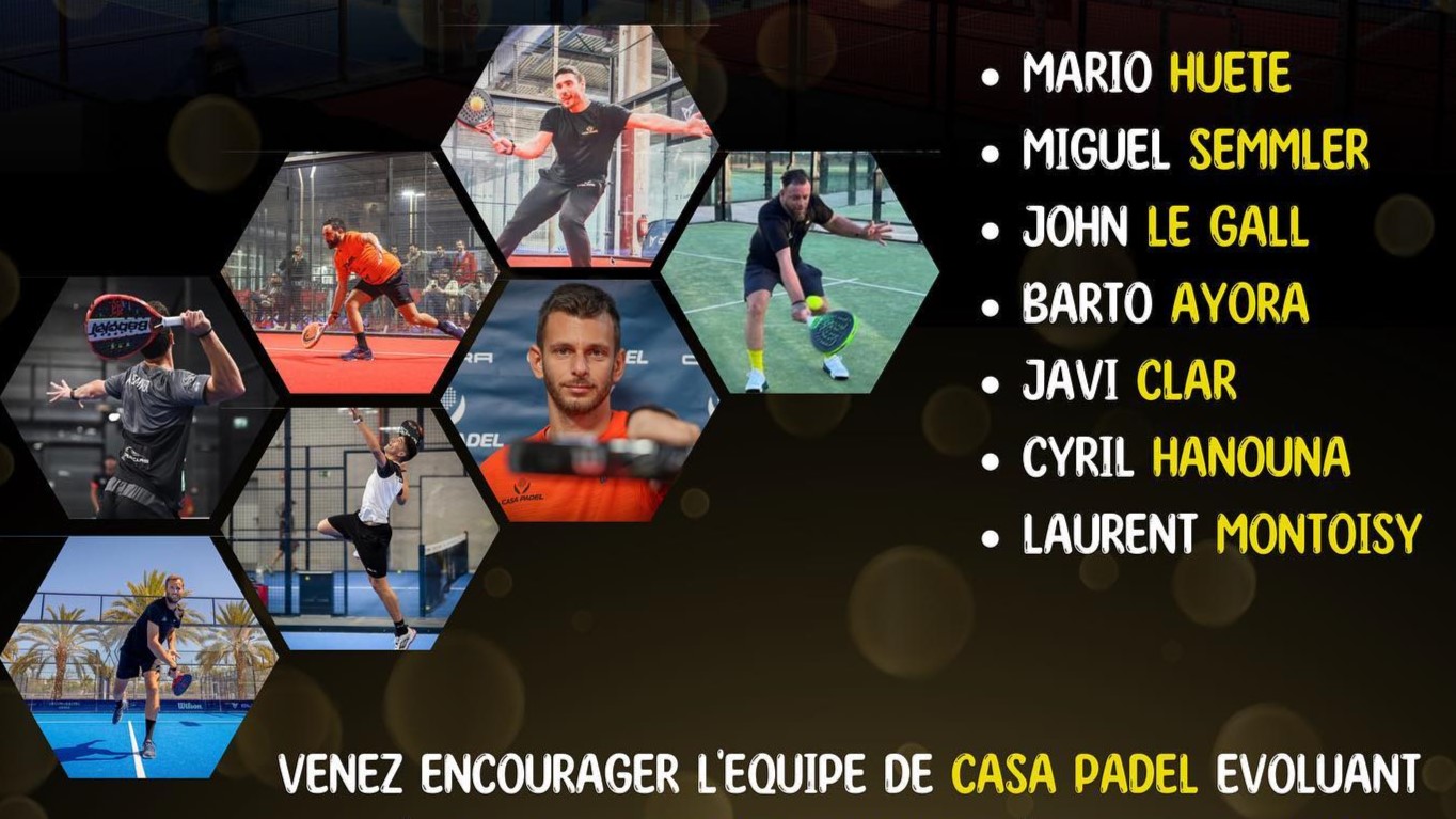Interclubs 2023: Ein All-Star-Team für Casa Padel in Regional 1