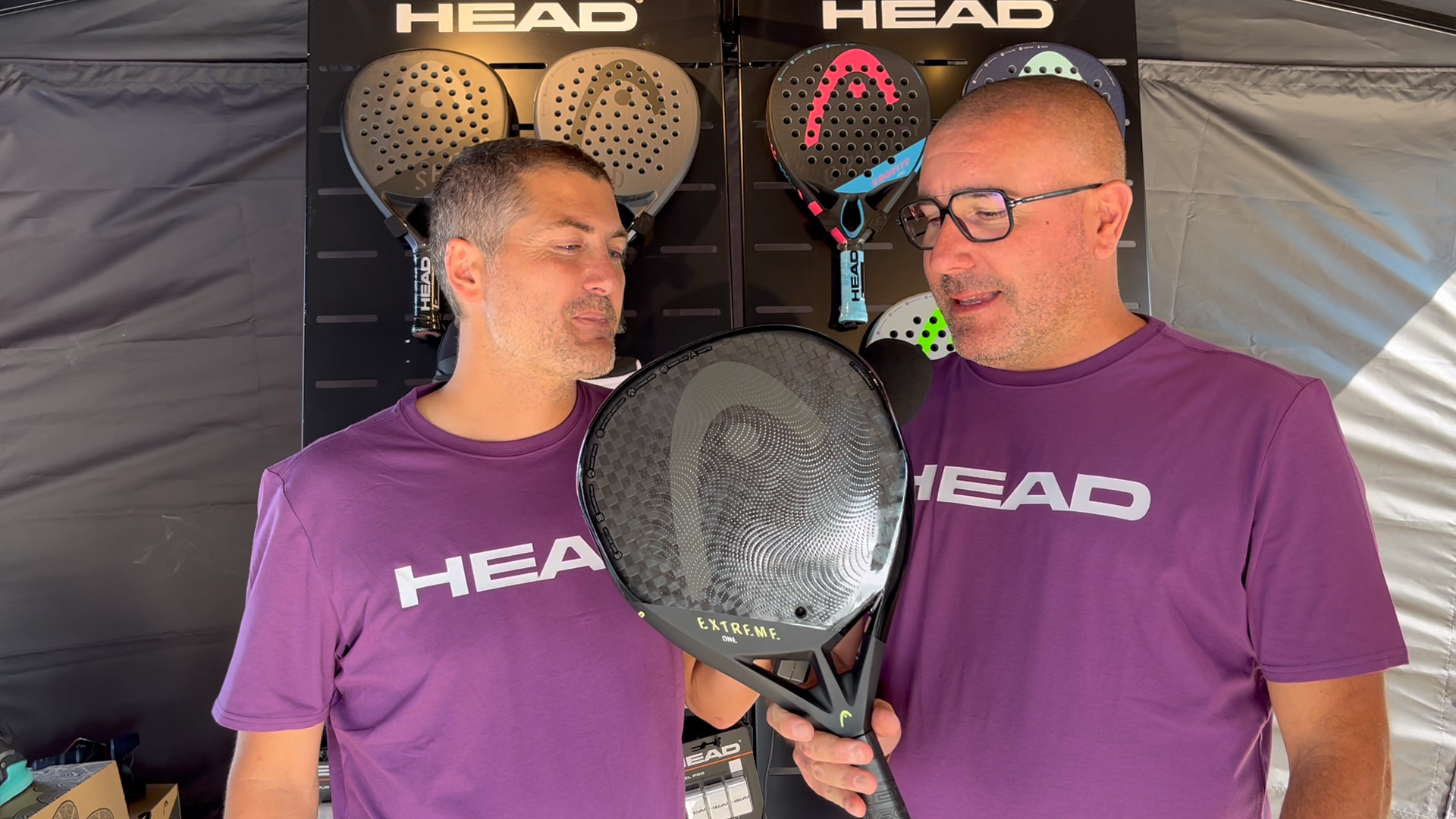 Head Extreme One: the no-hole racket that has a hole!