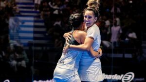 Gonzalez Brea embrassade vicoire finale madrid