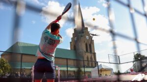 Halmstad A1 Padel Swedish Master 2023 Arce balle haute