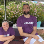 Eugénie ja Nicolas, terapeutit osoitteessa Head Padel Open