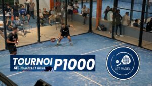 Tournoi P1000 Let Padel 12 finale