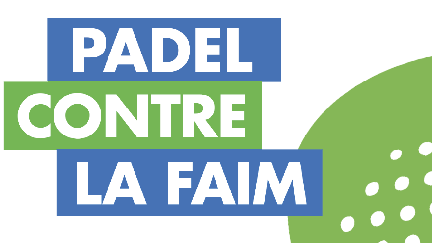 Al Club Olímpic de Biarritz Padel, Esport i Solidaritat a favor de l'Acció Contra la Fam