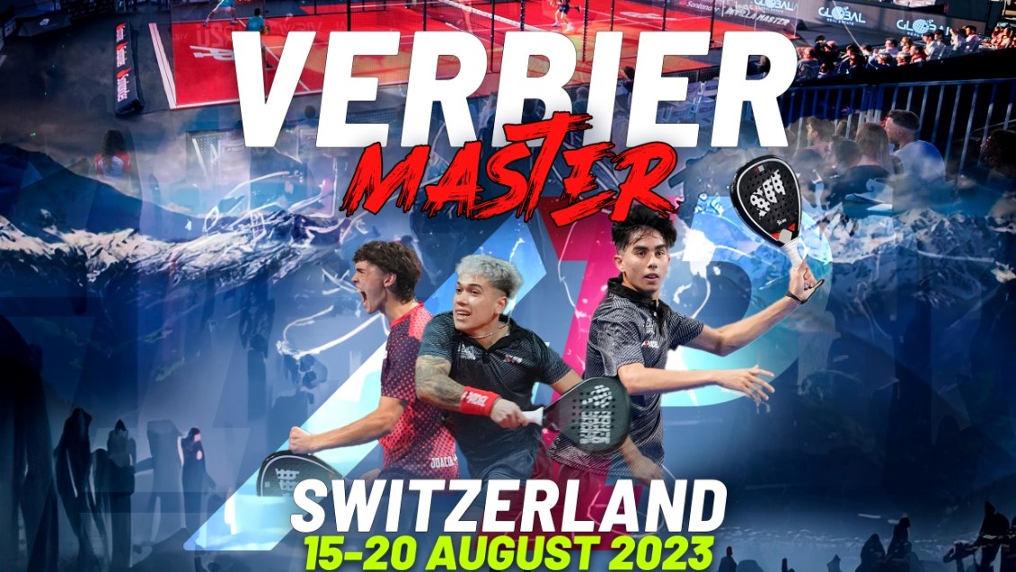 A1-poster Padel Verbier Masters 2023