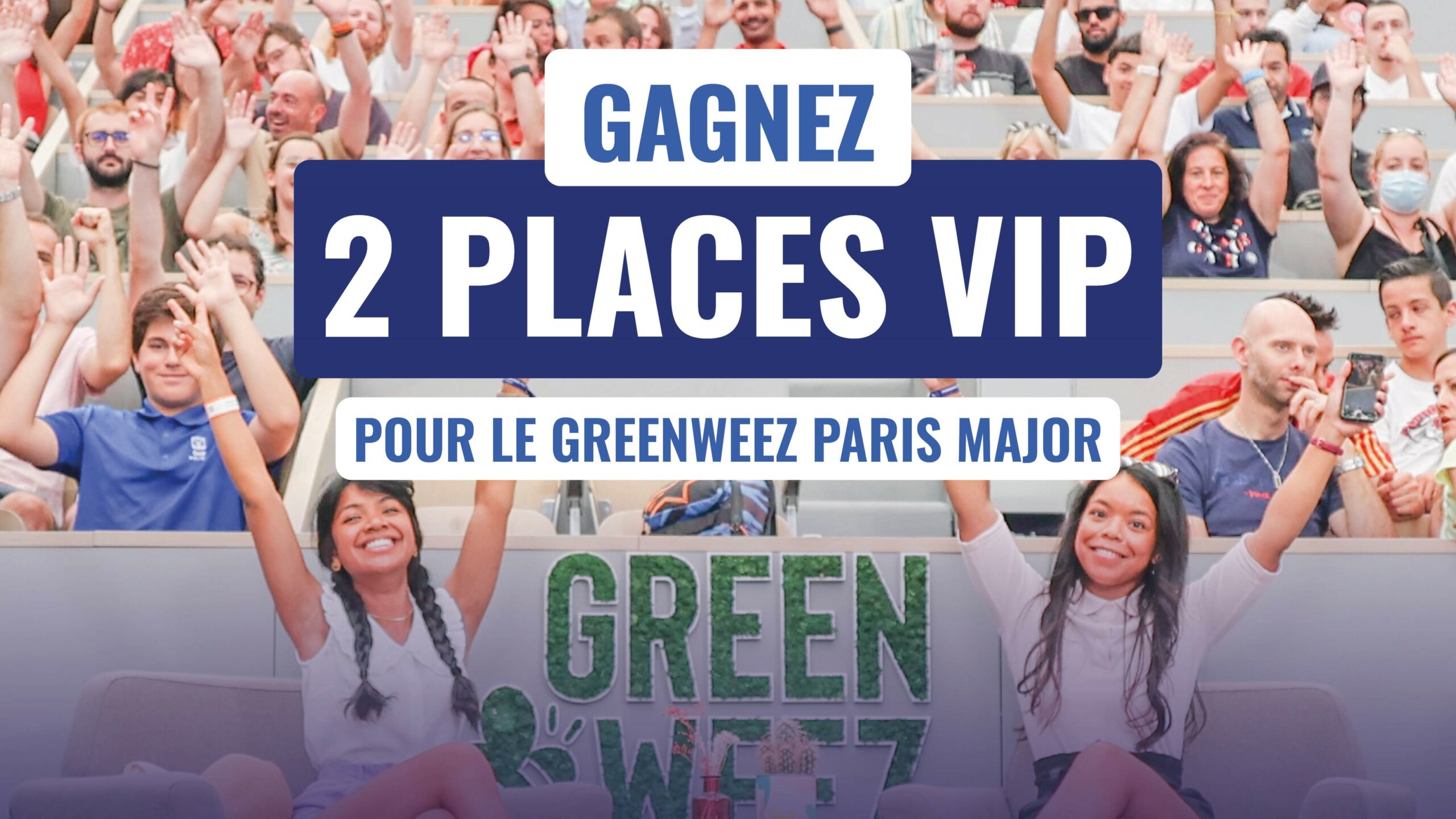 Dernière chance pour obtenir un billet pour le Greenweez Paris Major 2023