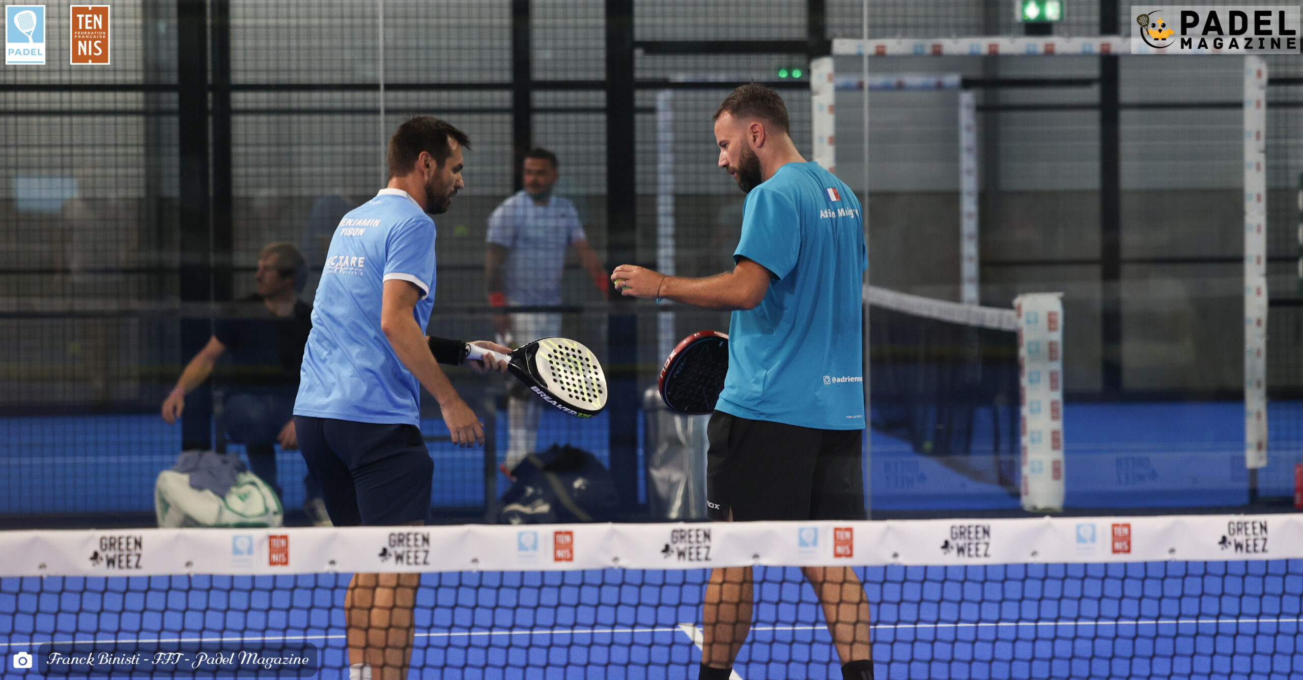 Tison / Maigret: “Looking forward to playing this semi-final against the favorites of France, Blanqué / Leygue”