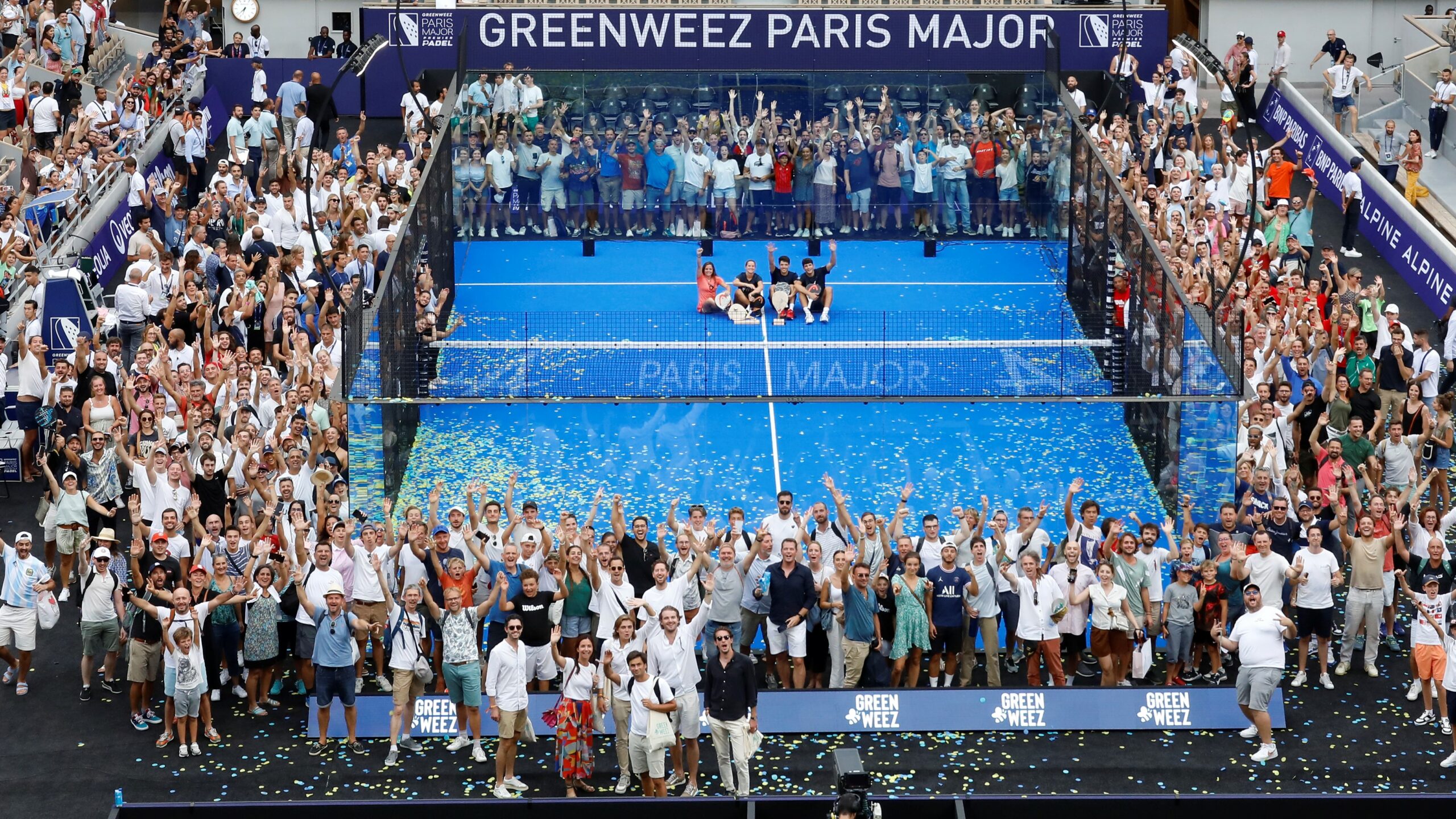 Greenweez Paris Major célébration fin de tournoi 2023