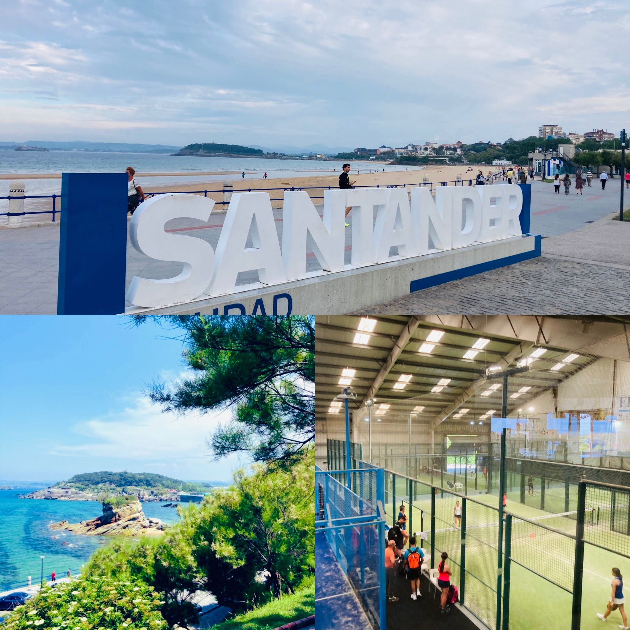 Sportliches Prestige von Biarritz padel San Sebastian Santander