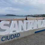 Zdjęcie plaży w Santander