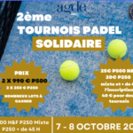 Torneios solidários - centro internacional Cap d'Agde